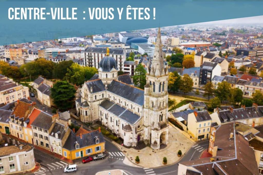 A Hauteur De Toits • Le Spacieux En Coeur De Ville Châteauroux Zewnętrze zdjęcie